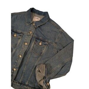 Vintage Old Navy Denim Trucker Jacket Women’s Size Large, Medium Wash